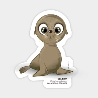 Galapagos Sea Lion Sticker